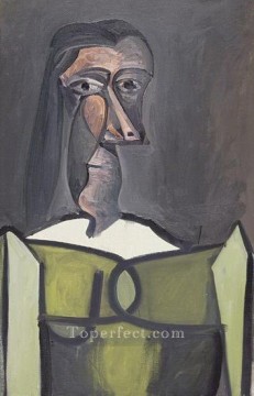  1922 Works - Buste de femme 1922 Cubism